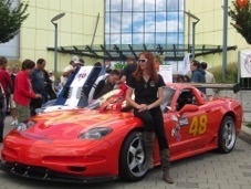 Amanda Hennesy's Corvette