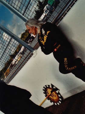 Robert Dubler: pit lane